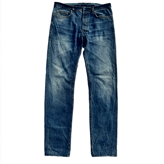 SS2010 “COLD” DIOR HOMME WASHED JEANS (34)