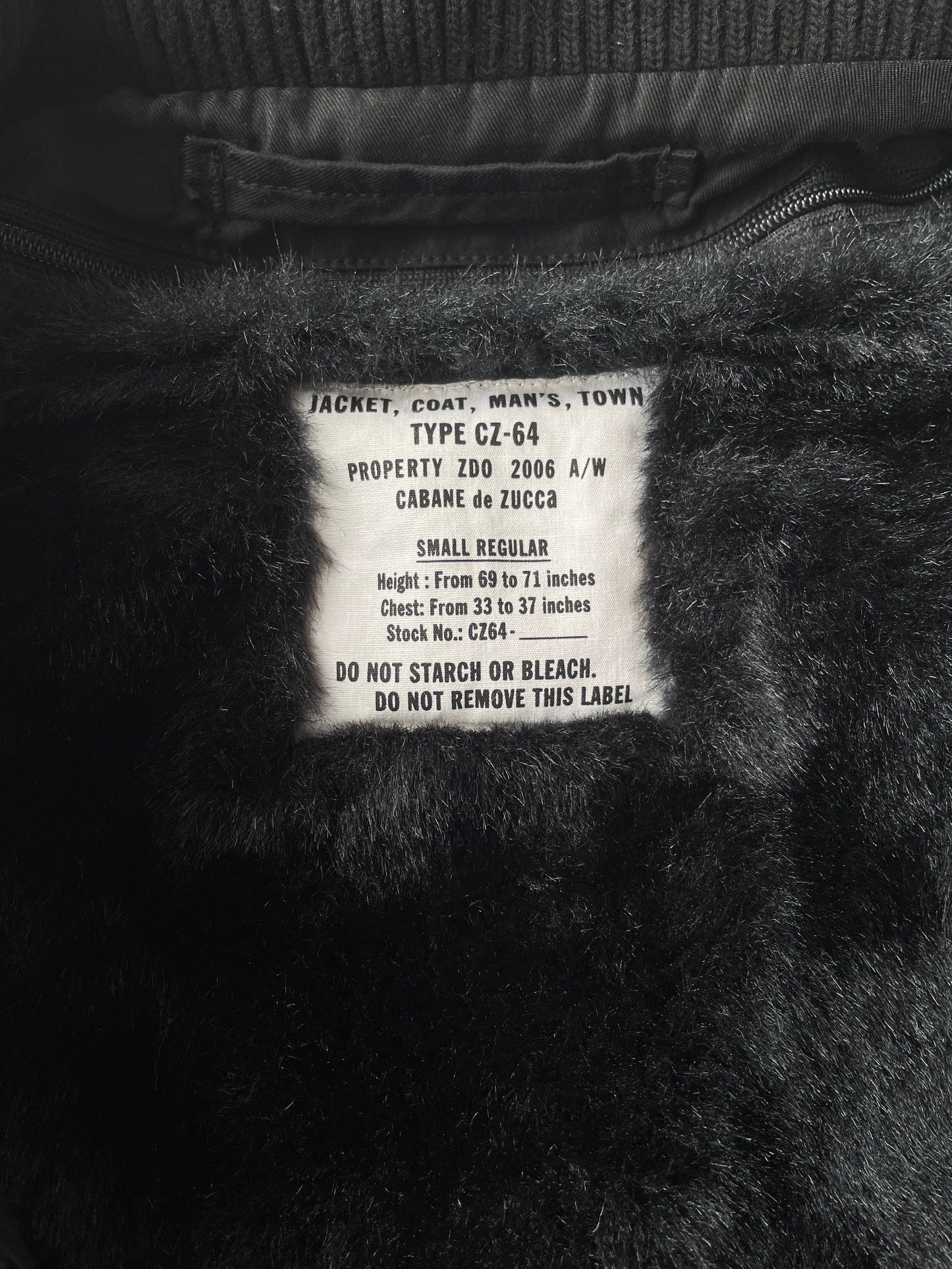 AW2006 CABANE de ZUCCA BONO JACKET BY ISSEY MIYAKE