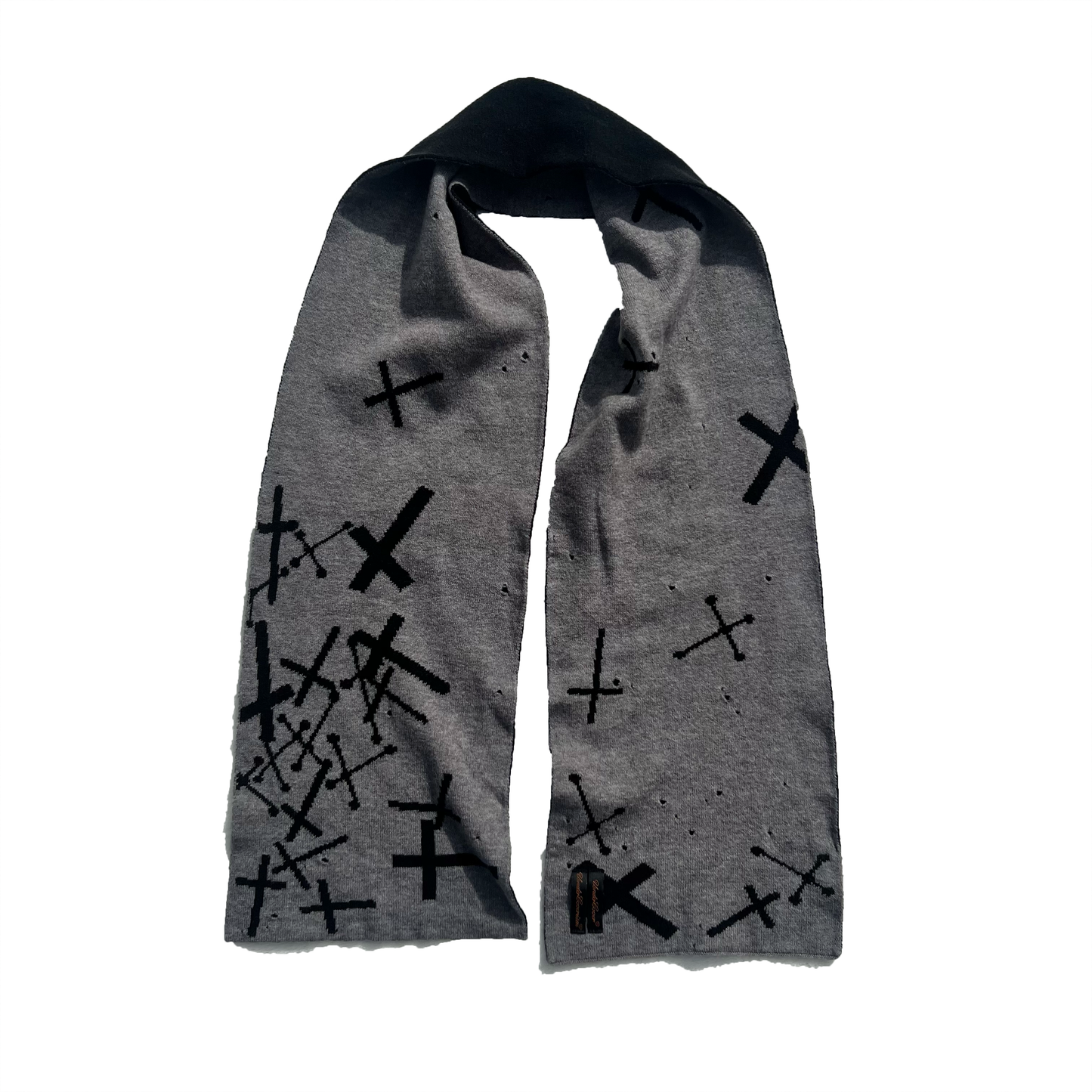 A/W 2002 UNDERCOVER “WITCHES CELL DIVISION” CROSS SCARF