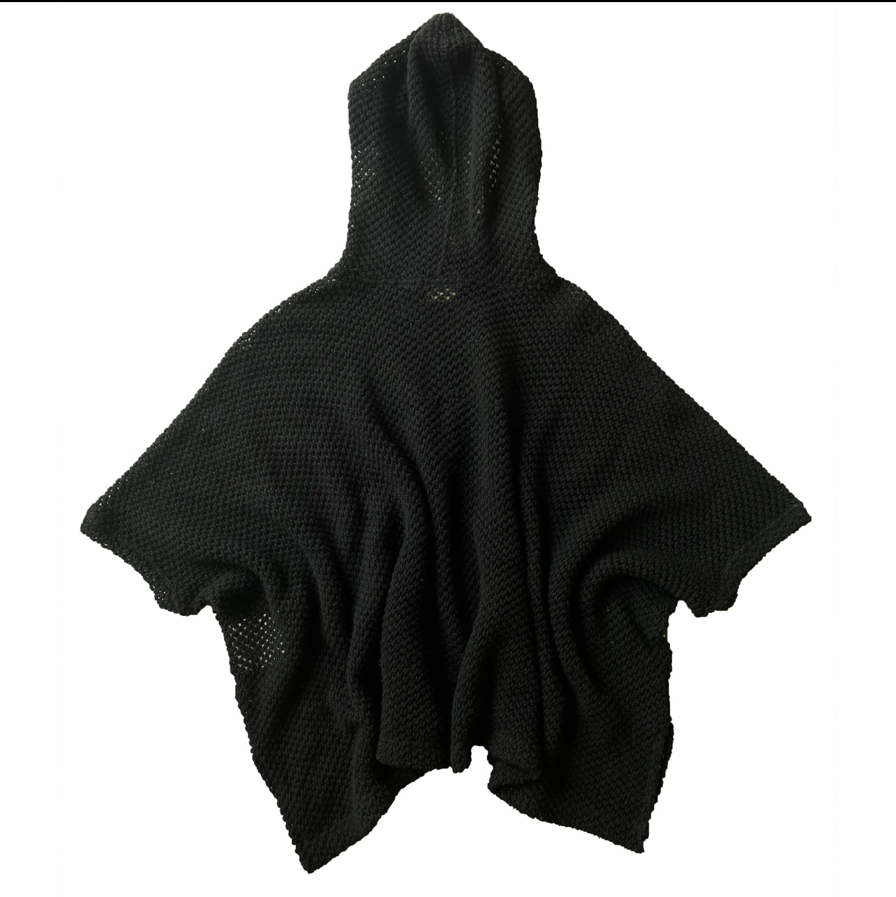 COMME DES GARÇONS HOMME PLUS AW12 KNIT PONCHO