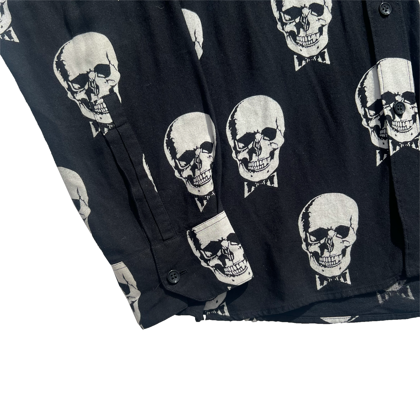 A/W 2015 SAINT LAURENT SKULL SHIRT (L)