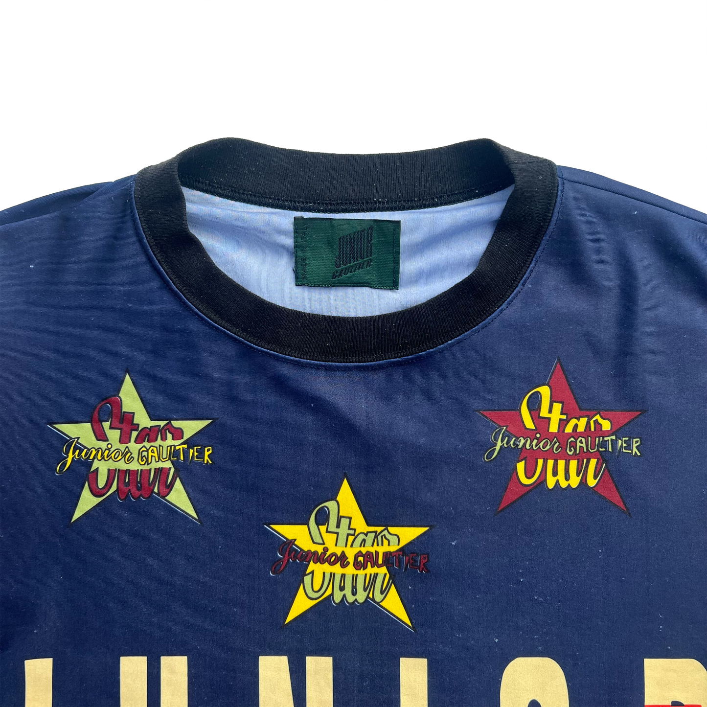 S/S 1990 JEAN PAUL GAULTIER JUNIOR LYCRA CYCLING SHIRT (L)