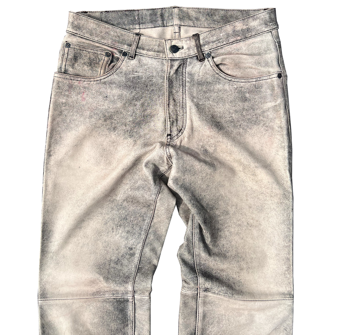TETE HOMME GOAT LEATHER JEANS