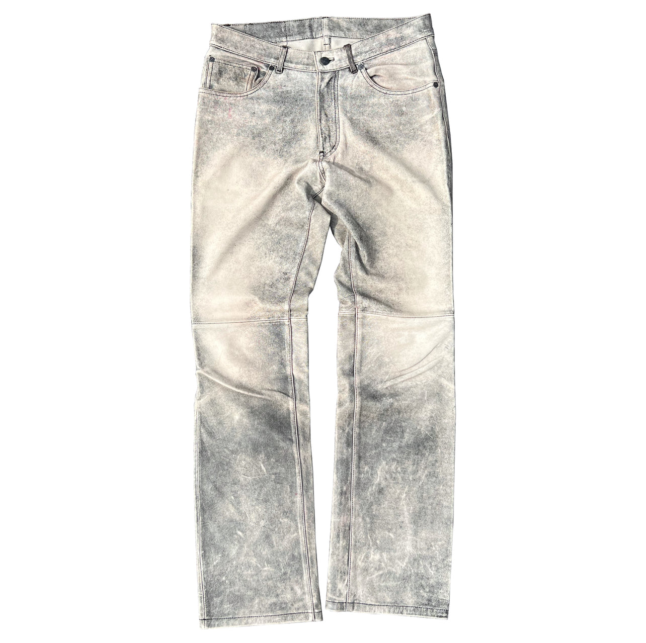 TETE HOMME GOAT LEATHER JEANS