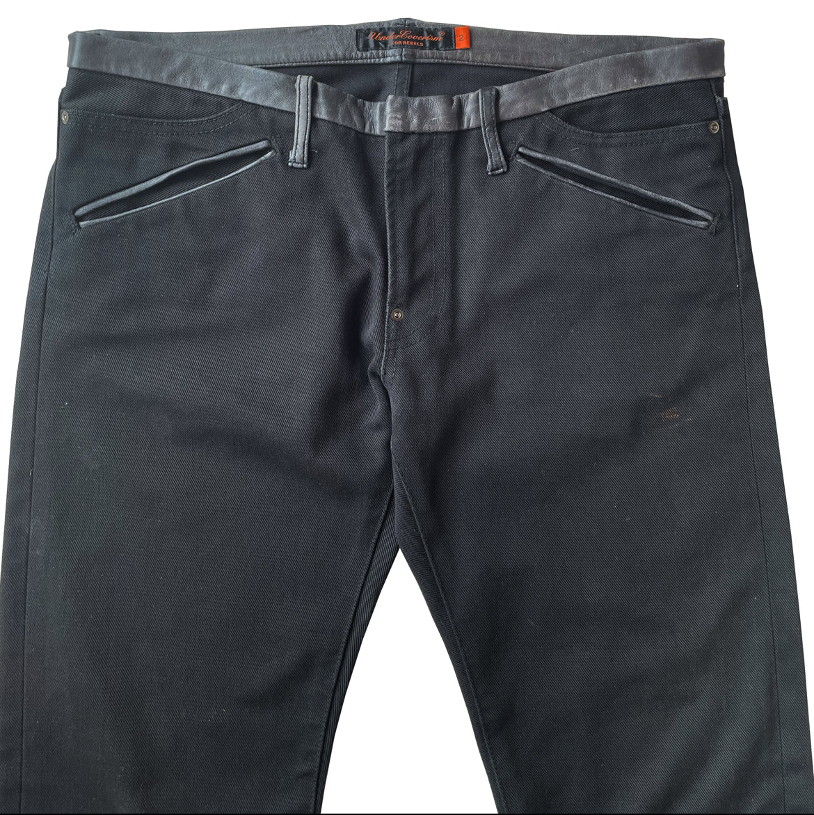 UNDERCOVER AW05 ARTS & CRAFTS JEANS (SIZE 2)