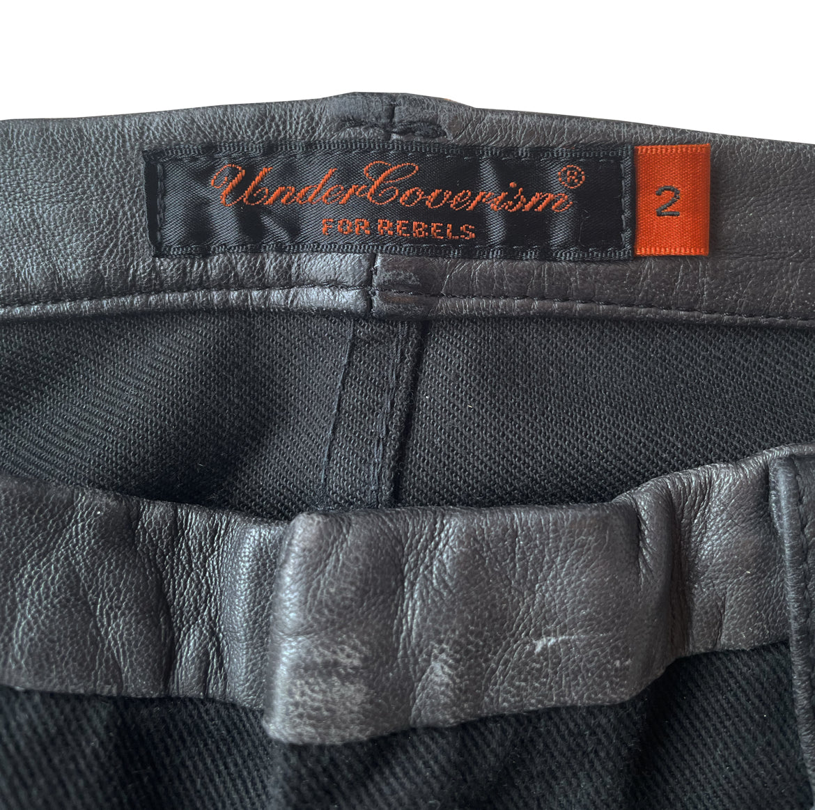 UNDERCOVER AW05 ARTS & CRAFTS JEANS (SIZE 2)