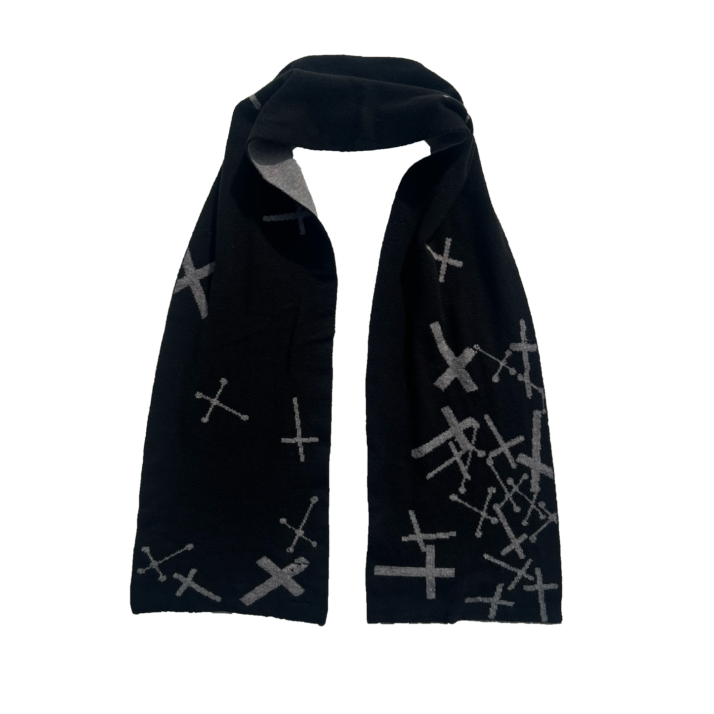 A/W 2002 UNDERCOVER “WITCHES CELL DIVISION” CROSS SCARF