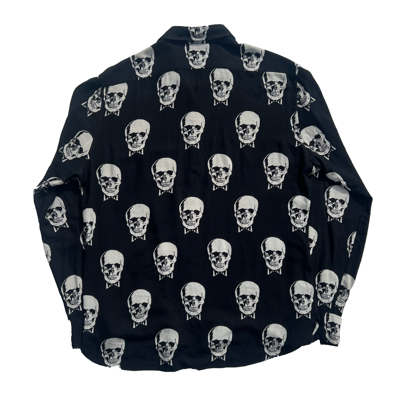 A/W 2015 SAINT LAURENT SKULL SHIRT (L)