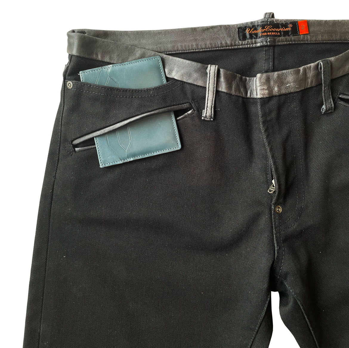 UNDERCOVER AW05 ARTS & CRAFTS JEANS (SIZE 2)