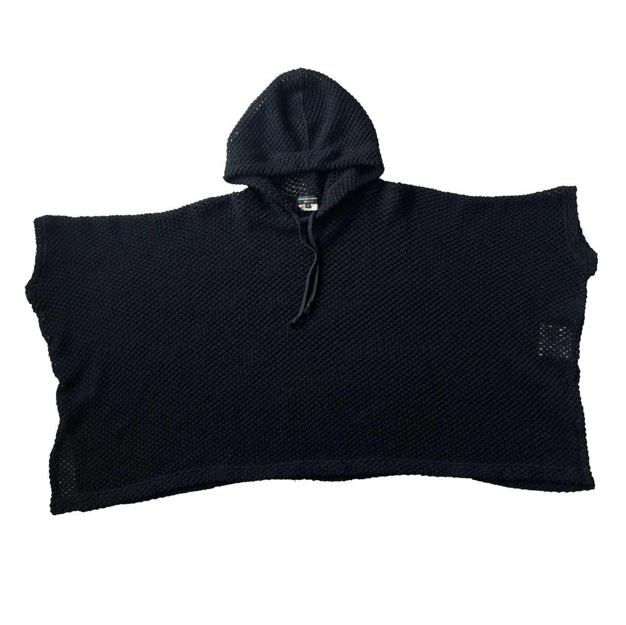 COMME DES GARÇONS HOMME PLUS AW12 KNIT PONCHO