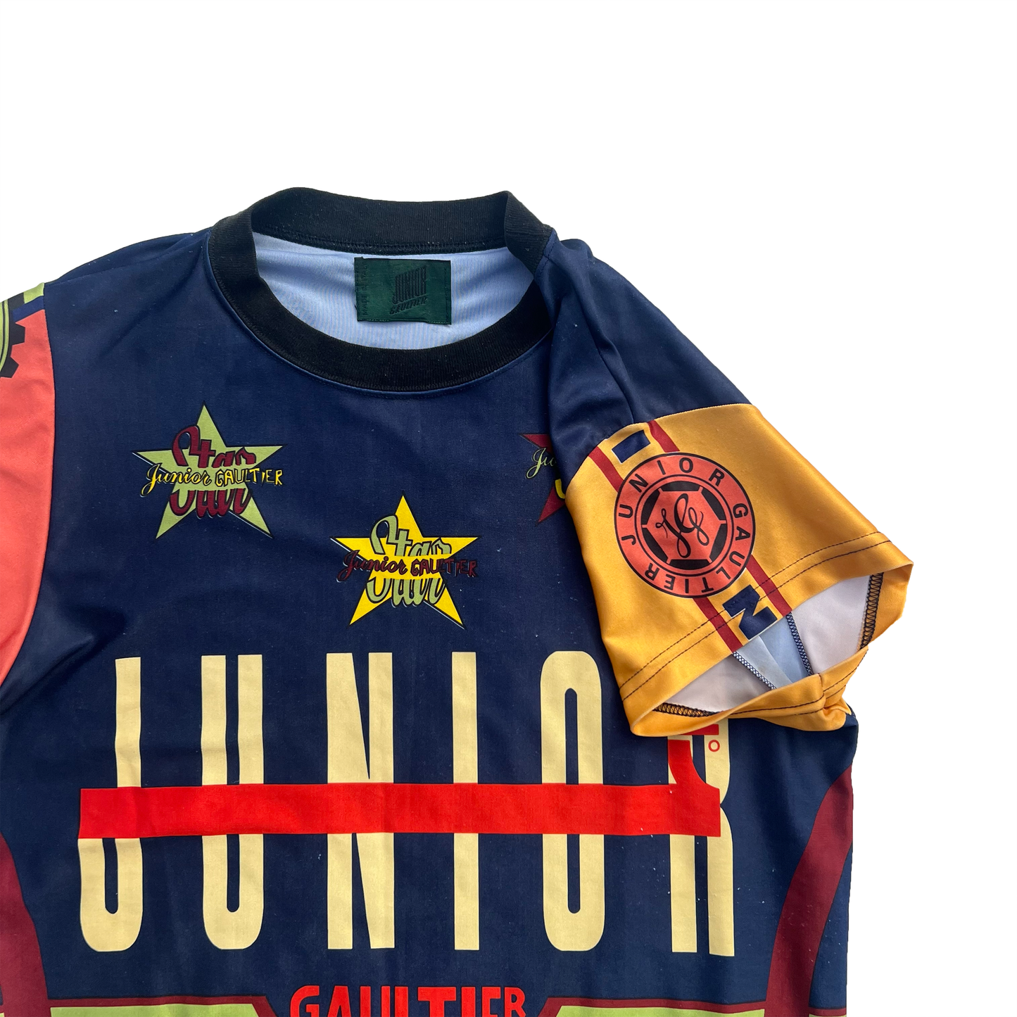 S/S 1990 JEAN PAUL GAULTIER JUNIOR LYCRA CYCLING SHIRT (L)