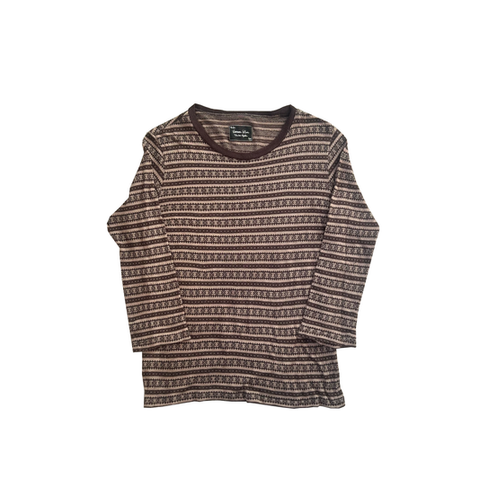 SS2008 NUMBER (N)INE “BIRDS” 3/4 sleeve